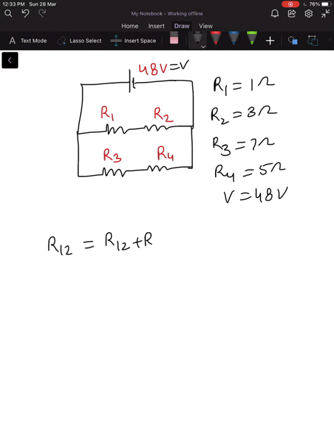 compute-the-equivalent-resistance-of-the-network-in-fig-mathrme-2614-and-find-the-current-in-each-re