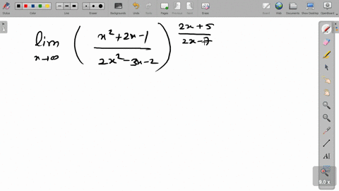 infinity-method-im-evaluate-lim-_x-rightarrow-inftyleftfracx22-x-12-x2-3-x-2rightfrac2-x52-x-7