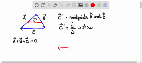the-following-figure-shows-a-triangle-formed-by-the-three-vectors-overrightarrowmathbfa-overrightarr