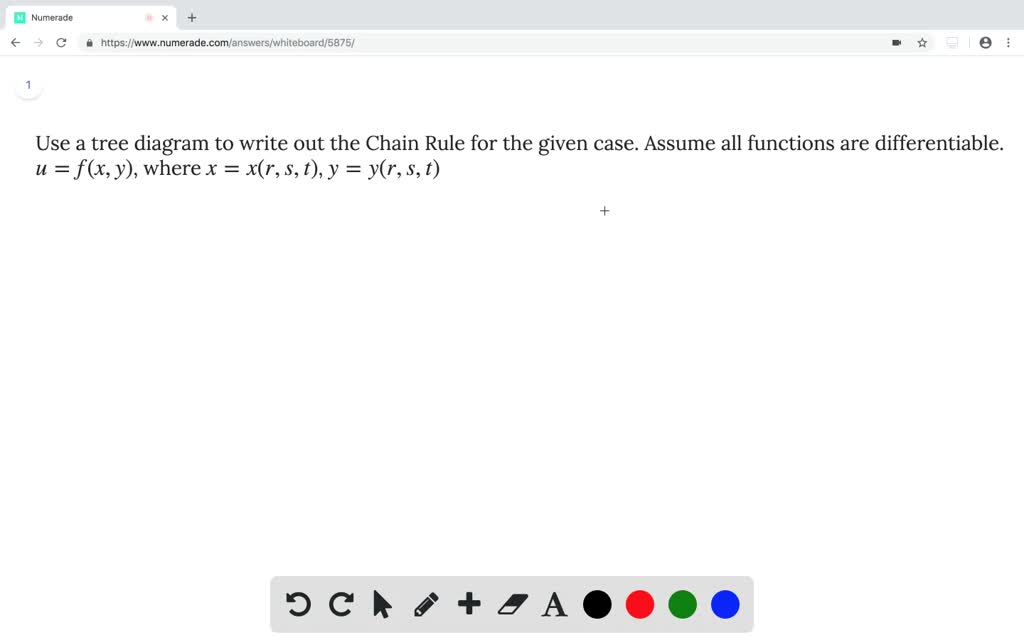 Solved Use A Tree Diagram To Write Out The Chain