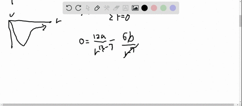 calc-the-potential-energy-of-two-atoms-in-a-diatomic-molecule-is-approximated-by-ura-r12-b-r6-where-