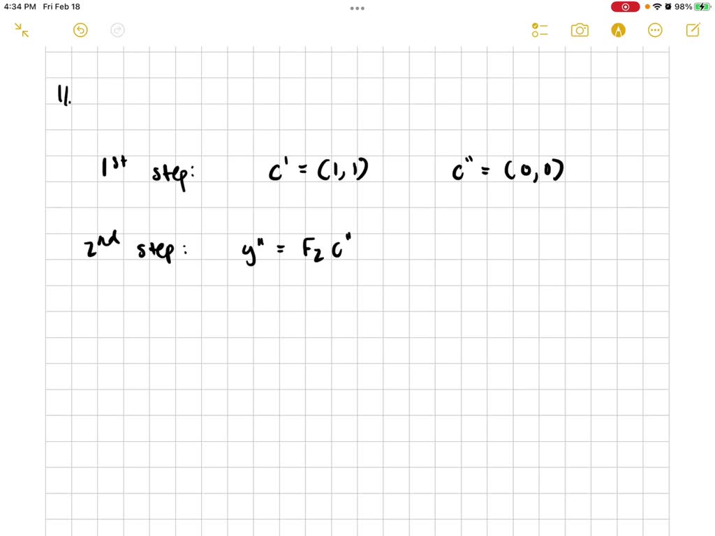 Use the Inverse Fast Fourier Transform to reassemble the sampled ...
