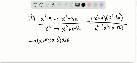 multiply-or-divide-as-indicated-fracx2-9x2-cdot-fracx2-3-xx2x-12