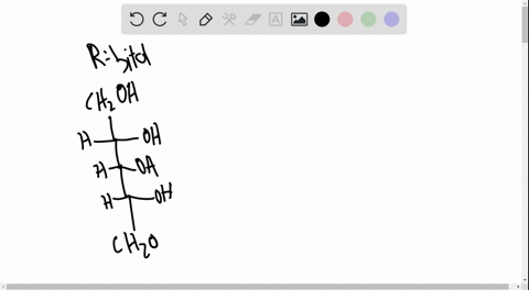 SOLVED:Ribitol and β-D-ribose 1 -phosphate are derivatives of D-ribose ...