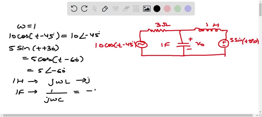 SOLVED: Find vo in the circuit in Fig. 10.50 | Numerade