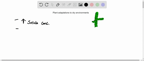 which-of-the-following-is-not-an-adaptation-to-dry-environments-a-increased-solute-concentration-in-