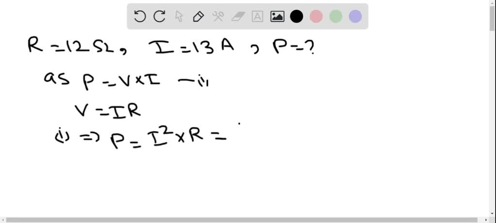 SOLVED:The current in a refrigerator with a resistance of 12 Ωis 13 A ...