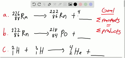 SOLVED:E GO For each of the nuclear reactions listed below, determine ...