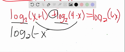 solve-the-logarithmic-equations-exactly-log-_2x1log-_24-xlog-_26-x-2