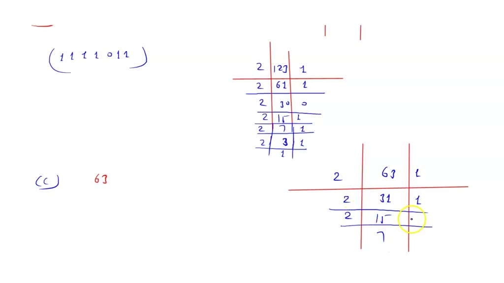 (a) Convert the 12 bit binary number 110101100101 into a decimal ...
