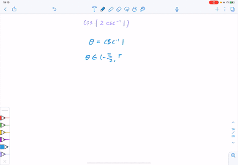 evaluate-exactly-the-given-expressions-if-possible-cos-left2-csc-1-1right