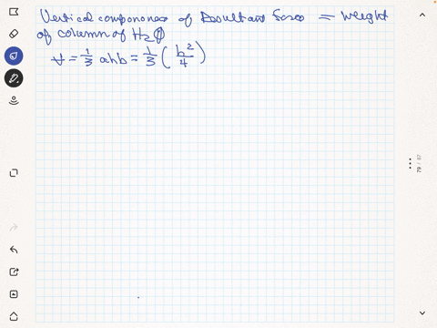 the-5-m-wide-wall-is-in-the-form-of-a-parabola-determine-the-magnitude-of-the-resultant-force-on-the