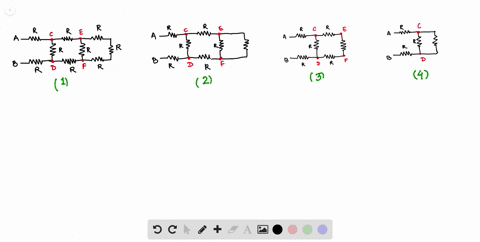 ii-a-determine-the-equivalent-resistance-of-the-ladder-of-equal-125-omega-resistors-shown-in-fig-40-