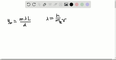 a-beam-of-electrons-accelerated-in-an-electric-field-is-passing-through-two-slits-separated-by-a-ver