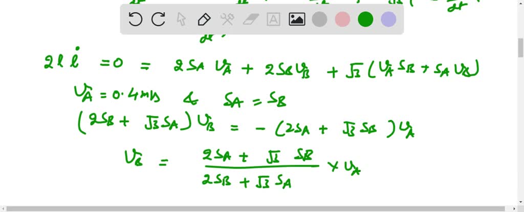 The Sliders A And B Are Connected By A Light Rigid Bar And Move With ...