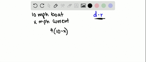 in-still-water-the-speed-of-a-boat-is-10-mph-against-the-current-it-can-travel-4-mathrmmi-in-the-sam