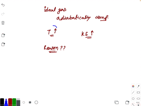 when-an-ideal-gas-is-compressed-adiabatically-its-temperature-rises-the-molecules-on-the-average-h-2