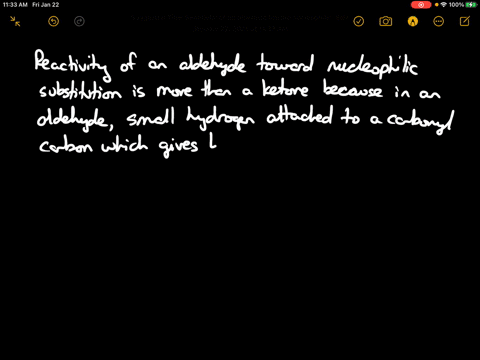 rank-the-following-compounds-from-most-reactive-to-least-reactive-toward-nucleophilic-addition
