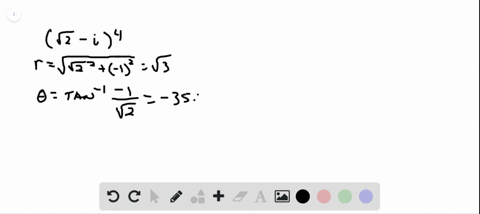 use-demoivres-theorem-to-find-the-indicated-power-of-the-complex-number-write-answers-in-rectangu-12