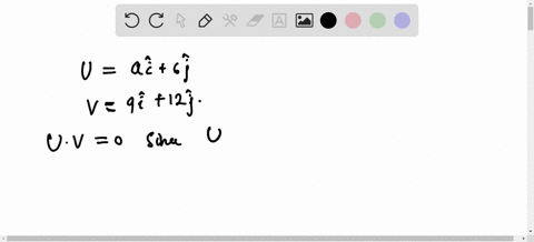 find-the-value-of-a-so-that-vectors-mathbfua-mathbfi6-mathbfj-and-mathbfv9-mathbfi12-mathbfj-are-per