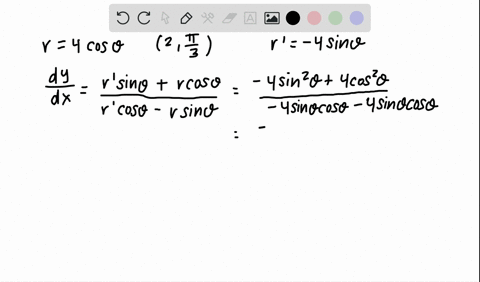 find-the-slope-of-the-line-tangent-to-the-following-polar-curves-at-the-given-points-at-the-points-2