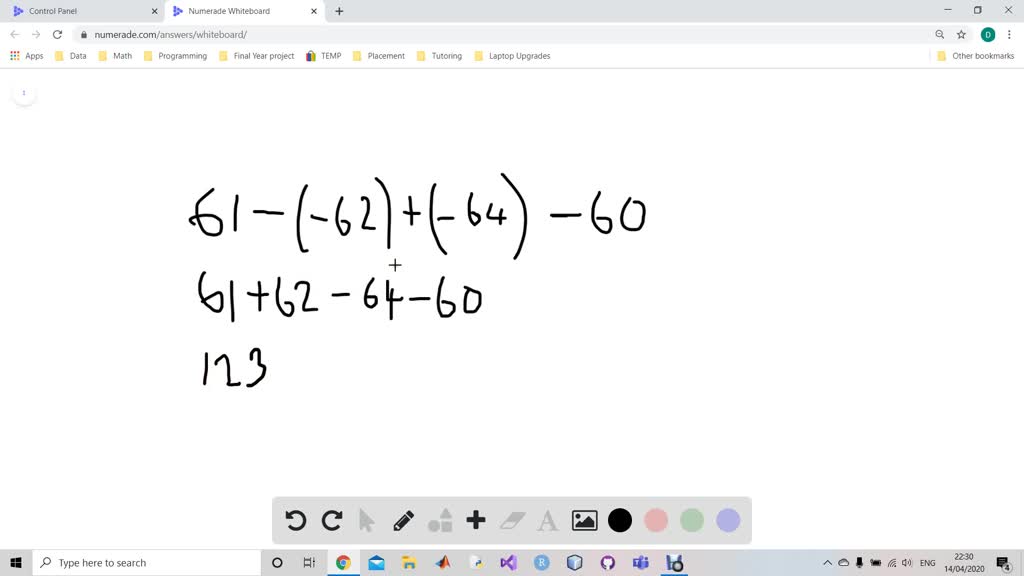 SOLVED:Verify that Example 6.2 .14 does not commute, and that Example 6 ...