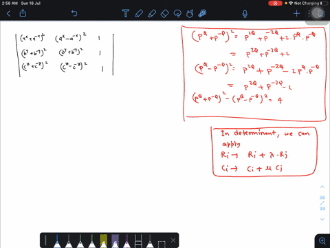 if-alpha-b-c0-and-x-y-z-in-mathbfr-then-the-determinant-leftbeginarraylllleftaxa-xright2-leftax-a-xr