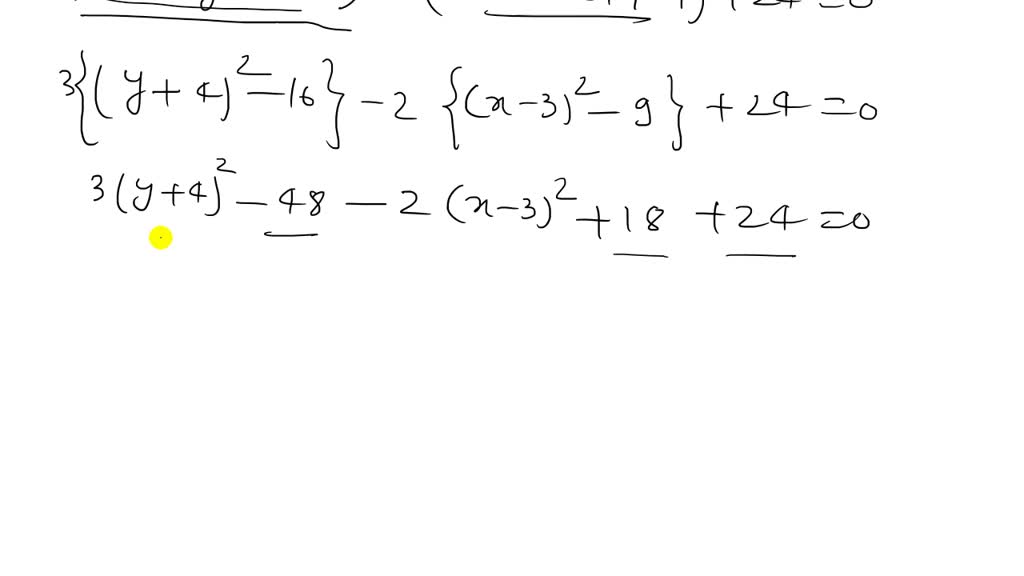 SOLVED:Write the equation in standard form for a