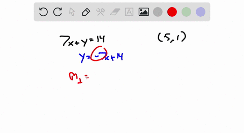 find-the-equation-of-the-line-in-slope-intercept-form-perpendicular-to-7-xy14-and-passing-through-51