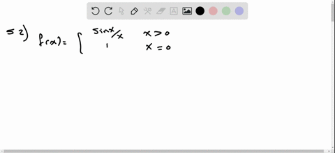 is-fxleftbeginarrayllfracsin-xx-x-neq-0-1-x0endarrayright-continuous-at-x0-explain