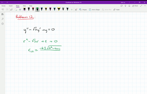 find-the-general-solution-of-the-differential-equation-yprime-prime-sqrt3-yprimey0