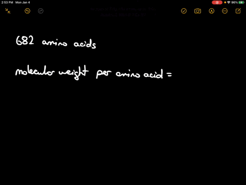 what-is-the-approximate-molecular-weight-of-a-protein-with-682-amino-acid-residues-in-a-single-pol-2