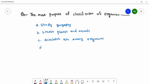 the-main-purpose-of-classification-of-organisms-is-to-a-study-geography-b-locate-plants-and-animals-