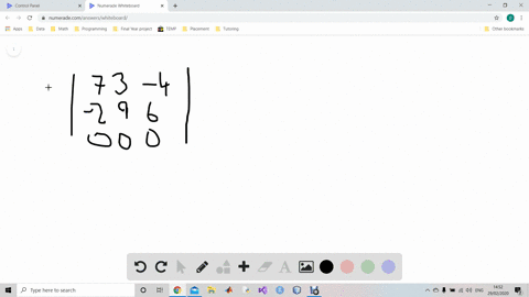 find-the-value-of-each-determinant-leftbeginarrayrrr7-3-4-2-9-6-0-0-0endarrayright