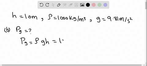 a-what-is-the-absolute-pressure-at-a-depth-of-10-mathrmm-in-a-lake-b-what-is-the-gauge-pressure