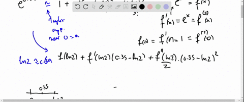 suppose-you-wish-to-approximate-e035-using-taylor-polynomials-is-the-approximation-more-accurate-if-