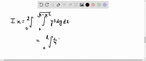 find-the-moment-of-inertia-about-the-x-axis-of-the-lamina-that-has-the-given-shape-and-density-ysqrt