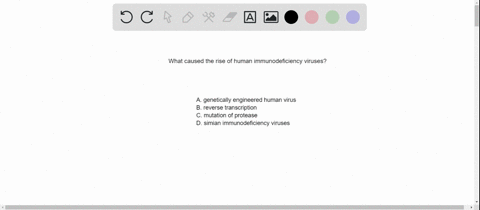 human-immunodeficiency-viruses-most-likely-arose-from-______-a-genetically-engineered-human-virus-b-
