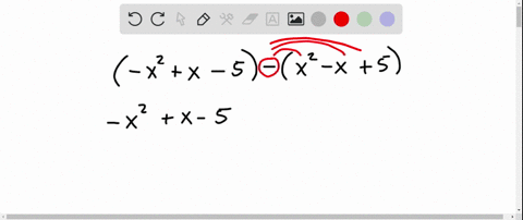 subtract-the-polynomials-left-x2x-5right-leftx2-x5right