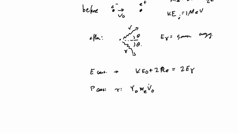 an-electron-having-kinetic-energy-k1000-mathrmmev-makes-a-head-on-collision-with-a-positron-at-res-2