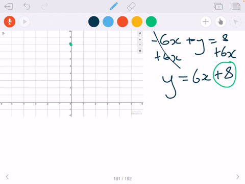 write-each-equation-in-slope-intercept-form-if-possible-and-graph-the-line-6-xy8-graph-can-not-copy