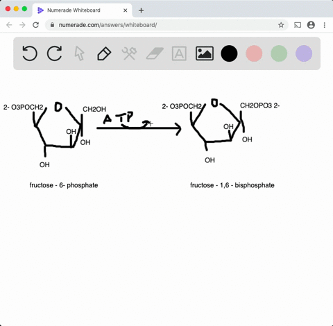 draw-the-mechanism-for-the-third-reaction-in-glycolysis-the-reaction-of-fructose-6-phosphate-with-at