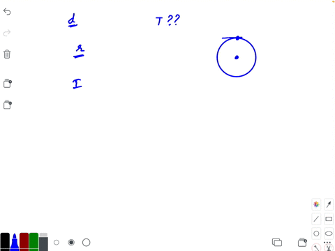 a-circular-hoop-of-diameter-d-hangs-on-a-nail-what-is-the-period-of-its-oscillations-at-small-amplit