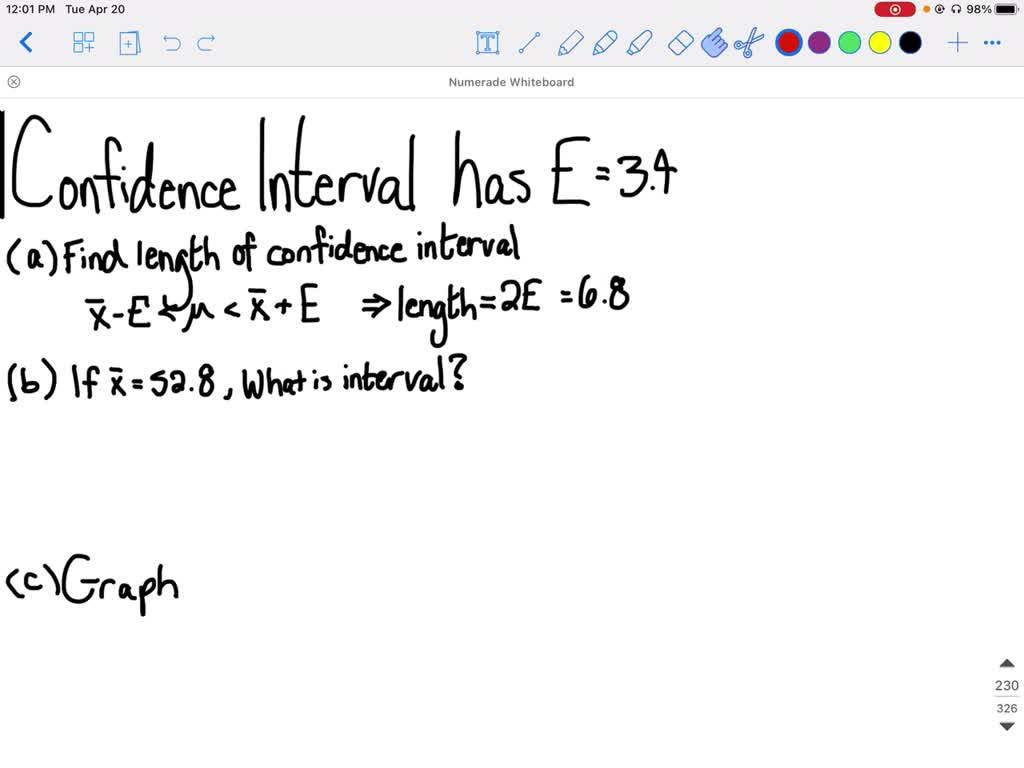 solved-a-confidence-interval-for-a-population-mean-has-a-margin-of