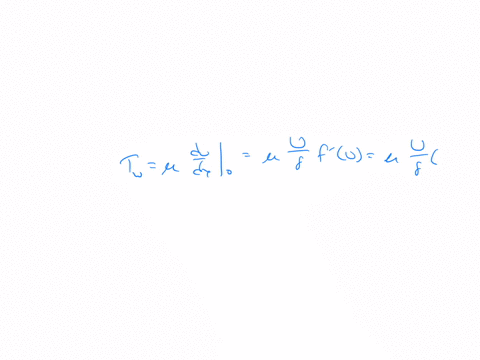 the-velocity-profile-for-a-laminar-boundary-layer-of-a-fluid-is-represented-by-u-u15y-delta-05y-de-2