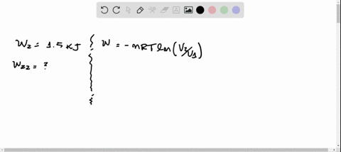 it-takes-15-mathrmkj-to-compress-a-gas-isothermally-to-half-its-original-volume-how-much-work-would-