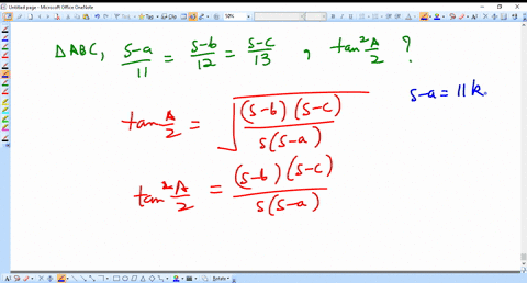 in-a-triangle-a-b-c-if-fracs-a11fracs-b12fracs-c13-then-tan-2a-2-is-equal-to-a-143-432-b-13-33-c-11-