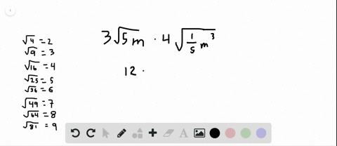 simplify-each-radical-expression-3-sqrt5-m-cdot-4-sqrtfrac15-m3