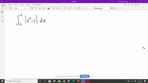 calculate-the-integral-int_02leftx2-1right-d-x