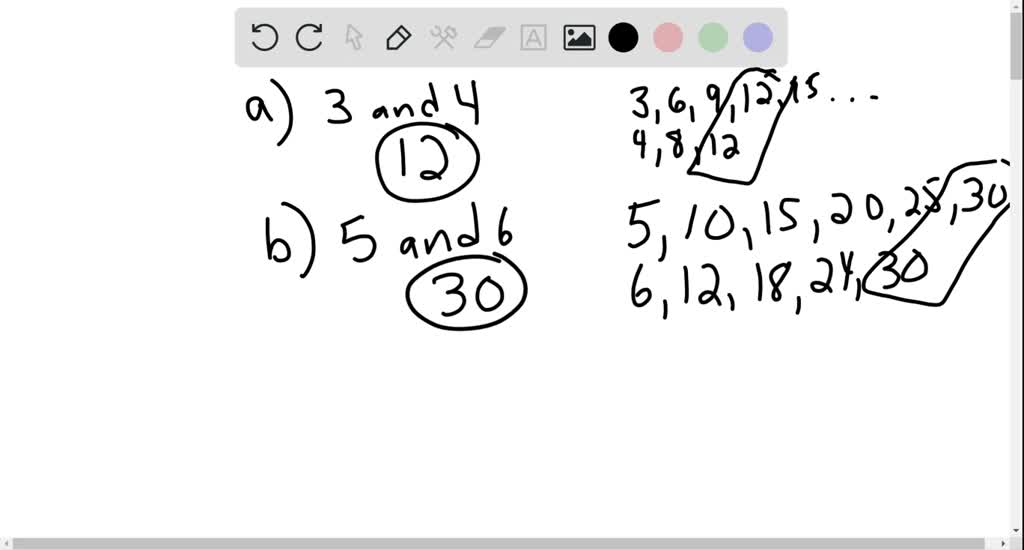 how-to-find-the-lcm-of-3-numbers-plenty-of-examples-youtube